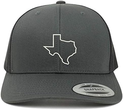 טרנדי הלבשה חנות פלקספיט עבה טקסס המדינה מתאר רקום רטרו נהג משאית רשת כובע