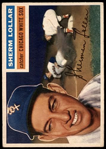 1956 Topps 243 Sherm Lollar Chicago White Sox vg White Sox