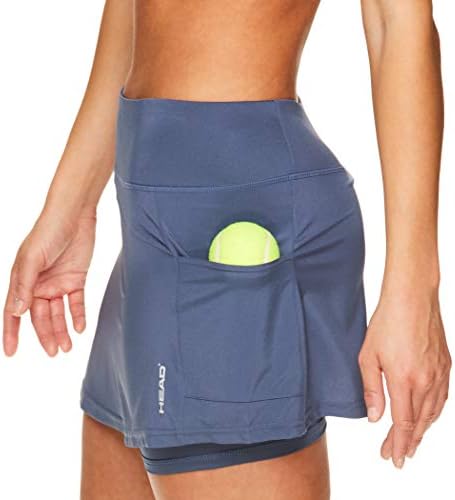 חצאית טניס אתלטית לנשים ראש עם כיס כדור - אימון גולף תרגיל וריצה של Skort