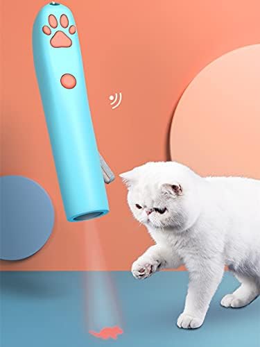 Mr.Z 2021 תיבה עיוורת צעצוע אינטראקטיבי לחתולים וכלבים, הקרנת LED תמונה, ציוד אימון לחיות מחמד, מתנות לאוהבי החתולים והילדים