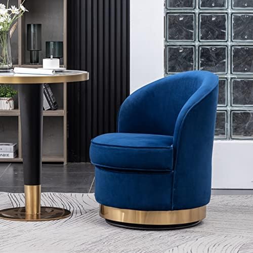 שולחנות וכיסאות מבטא רהיטים עגולים וניה, כיסא אחד, כחול