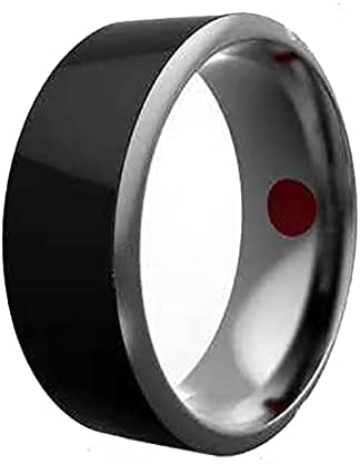 Hepvet NFC טבעת חכמה רב -פונקציונלית, טבעת רב -פונקציונלית, טבעת חכמה לבישה לביטול נעילה, חיוג אוטומטי, מתנה אידיאלית לאבא ולחבר