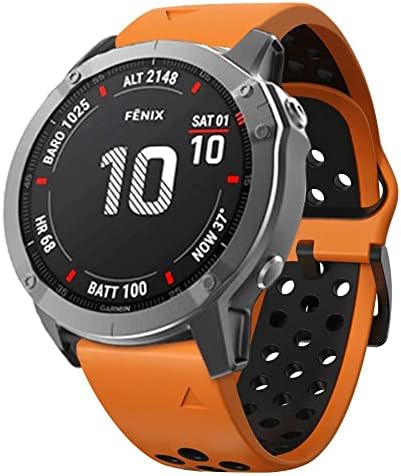 Cekgdb סיליקון 26 ממ 22 ממ שחרור מהיר שעון שעון עבור Garmin Fenix ​​6 6S 6x Pro 5x 5 5plus 3 HR 935 S60 Watch EasyFit Watch Strap Strap