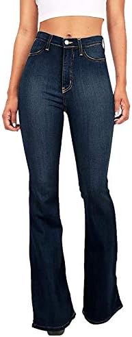 מכנסי מכנסי מכנסי ג'ינס רזים מכנסי מכנסי מכנסי מכנסי מכנסיים רחבים לנשים לנשים.