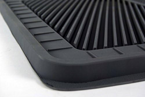 PantSaver מתאים להתאמה אישית מחצלות רצפת רכב עבור סובארו BRZ 2015, מושב קדמי ושני מחצלות רצפה כבדות, כל הגנת מזג האוויר לרכב, שחור