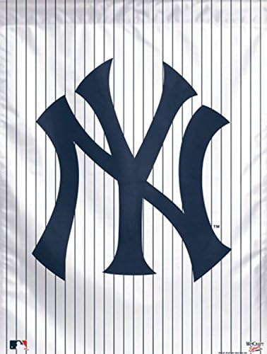 Wincraft MLB ניו יורק ינקי 21369041 דגל אנכי, 27 x 37, שחור