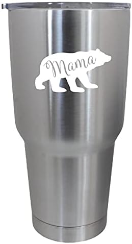 כוסות כוסות מדבקה כוסית - מדבקה של אימא דוב - מדבקה מגניבה מעוררת השראה חמודה