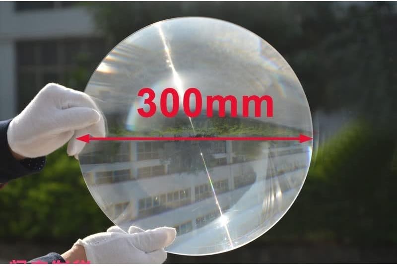 מיקרוסקופ ערכת 300 ממ גדול אופטי שמש עדשת מגדלת זכוכית עדשות מיקרוסקופ עדשת מתאמים