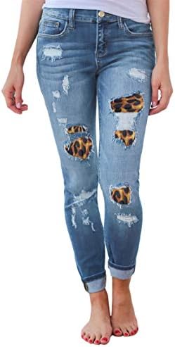 עליית אמצע הנשים של Andongnywell הרסה ג'ינס רזה עיצוב קולומביאני