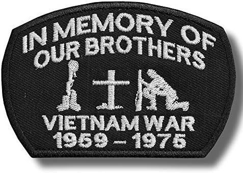 לזכר מלחמת וייטנאם - תיקון רקום, 10X7 סמ