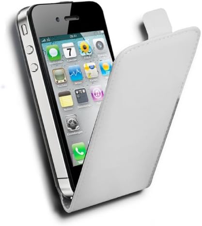קאדורבו קייס לאייפון 4 של אפל / אייפון 4 חלק נרתיק עור מפוצל שחור