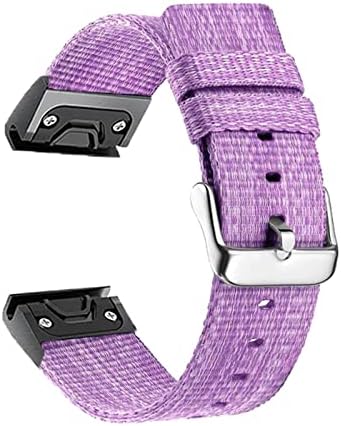 Gafned עבור Garmin Fenix ​​6 6x Pro 5 5x Plus forerunner 945 935 גישה S60 S62 Easy Fit Woven Watchband Facking Strap Strap Strap