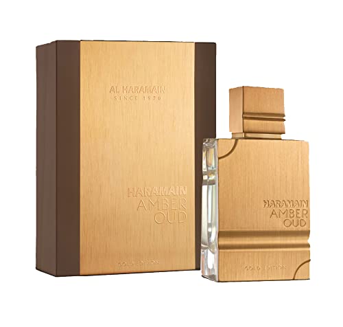 Al Haramain Amber Oud Edition זהב Eau de Parfum Spray, 2.0 אונקיה