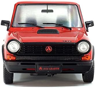 SOLDO 421185610 AUTOBIANCHI A112 MK5 ABARTH 1980 מכונית דגם 1:18 סולם אדום