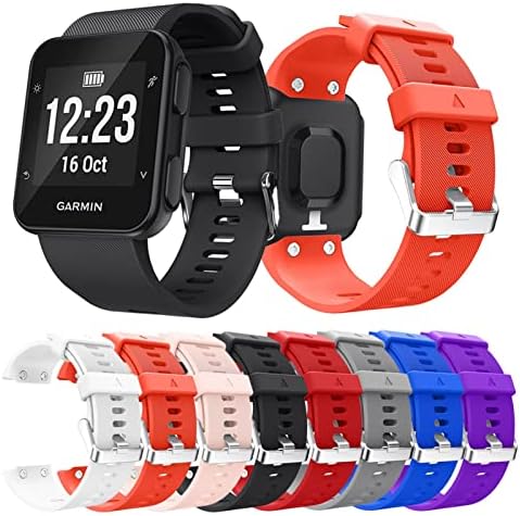 החלפת SDUTIO Silicone Watchband Sports Watch רצועת כף היד עבור Garmin Forerunner 35 Smart Watch