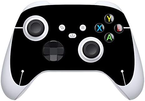 עורות ויניל בהתאמה אישית שחורה בהתאמה אישית עבור Xbox Series S, מדבקות כיסוי מדבקות עבור בקר קונסולה של Xbox Series S
