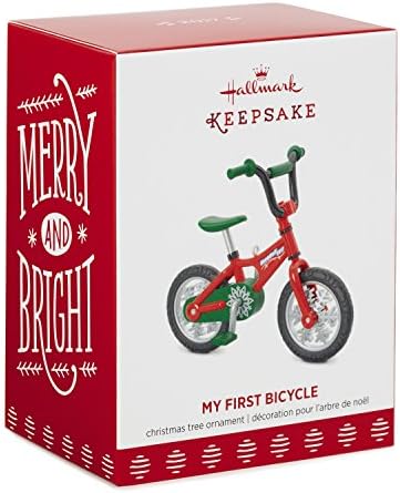 Hallmark 1295QGO1592 אופניים מזכרת קישוטים לחג המולד