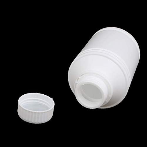 X-DREE 2 PCS 17OZ HDPE פלסטיק לבן ניתן למילוי צר פה צר מיכל אחסון נוזלי מיכל בקבוק (2 יחידות 17OZ HDPE Plástico Blanc-O מחדש Boca estrecha