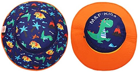 כובע שמש הפיך לילדים תינוקות רחבים שוליים רשת כובעי קיץ נושמים הגנה 50+ הגנה