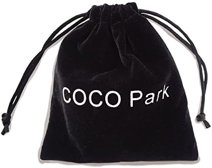 פארק קוקו בגודל גדלים בגודל תכשיטי תכשיטים לאפר מזכרת מזכרת הלוויה - אני אוהב אותך לירח ובחזרה