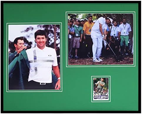 בובה ווטסון חתום מסגר 16x20 סט תמונות JSA 2012 Masters Augusta - תמונות גולף עם חתימה
