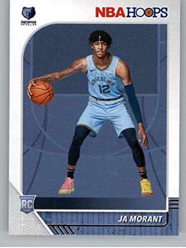 2019-20 Panini Hoops 259 JA Morant Memphis Grizzlies RC טירון NBA כרטיס מסחר בכדורסל
