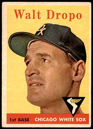 1958 Topps 338 Walt Dropo Chicago Chicago White Sox Dean Cards 2 - Good White Sox