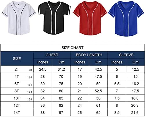 Jeecoin Baseball'sball Jersey כפתור מדים מדים חולצות טירטס היפ הופ היפסטר סופטבול רגיל חולצות פעילות לבנות בנות