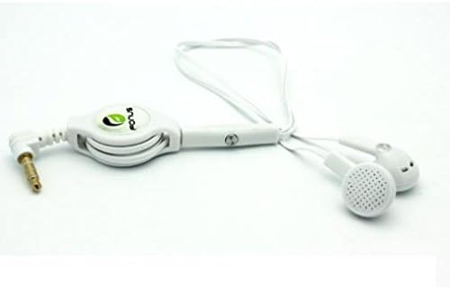 אוזניות אוזניות נשלפות 3.5 ממ W אוזניות ללא ידיים תואמות תואמות ל- Verizon Ellipsis 8 HD