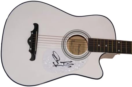 מאדי וטאה חתמו על חתימה בגודל מלא גיטרה אקוסטית עם ג 'יימס ספנס אימות ג' יי. אס. איי. קוא - קאנטרי מוסיקה סופרסטאר-התחל כאן, כמו שזה מרגיש