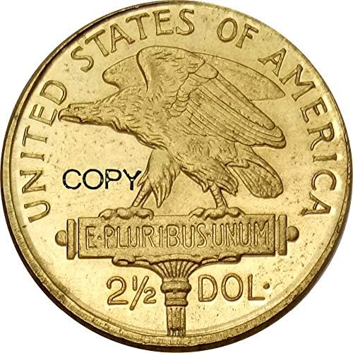ארצות הברית 2 1/2 דולר פנמה - אקספוזיציה של האוקיאנוס השקט 1915 מטבעות עותק פליז