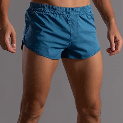 BMISEGM מכנסי בוקסר לגברים מגברים מכנסיים צבע אחים של קיץ מכנסיים אלסטיים רופפים מהיר יבש ספורט ספורט תחתונים לגברים