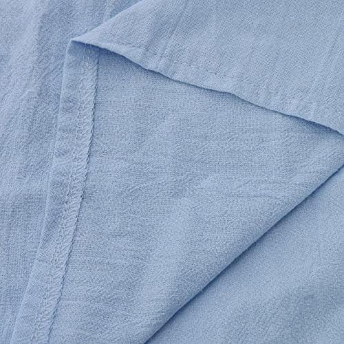 חולצות לנשים בקיץ כותנה פשתן צמרות פרפר חמוד גרפי גרפי טוניקה טוניקה טוניקה
