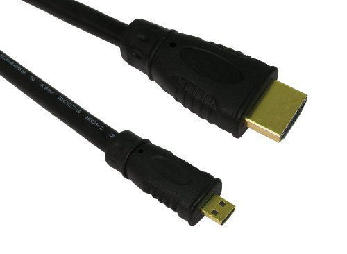 כבל HDMI של Synergy Digital Camera, התואם למצלמה דיגיטלית של Sony Alpha A7R II, 5 ft. מיקרו HDMI בהגדרה גבוהה לכבל HDMI HDMI