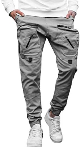 מכנסיים מזדמנים של Andongnywell Mens Multi