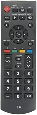 N2QAYB000820 Replace Remote Control Compatible with Panasonic LED LCD TV TH-65LRU60U TH-65LRU60UTH-32LRU6 TH-32LRU60 TH-39LRU6 TH-39LRU60