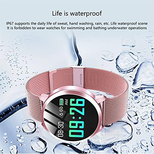 GPPZM אופנה נשים חכמות שעון אטום למים דופק לחץ דם צג שעון חכם מתנה לצמיד צפייה של נשים
