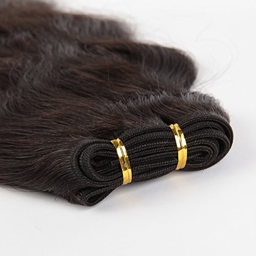 פאות רויאל 10 אינץ מלזי לארוג שיער חבילות,טבעי צבע טבעי סטרגיט, 4 עוז / צרור,2 חבילות