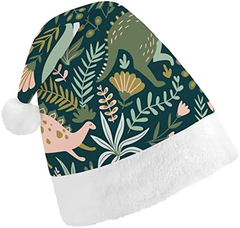 דינוזאורים חמוד דינו חג המולד כובעי בתפזורת מבוגרים כובעי חג המולד כובע לחגים חג המולד ספקי צד