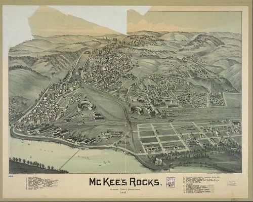 צילום היסטורי: סלעי מקי, מחוז אלגני, פנסילבניה,פנסילבניה, 1901, הארי רופ, פונדק החקלאים
