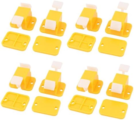 ממסרי לוח מעגלים מודפסים עשה זאת בעצמך מתקן בדיקת אב טיפוס לנענע בריחים ממסרי לוח מחשב צהוב לבן 8 יחידות