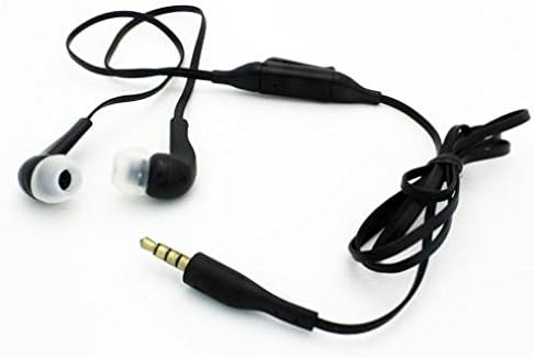 אוזניות אוזניות קוויות מיקרופון דיבורית 3.5 ממ לטלפון מקסימום 2S, אוזניות אוזניות אוזניות מיקרופון תואם ל- ZTE BLADE MAX 2S