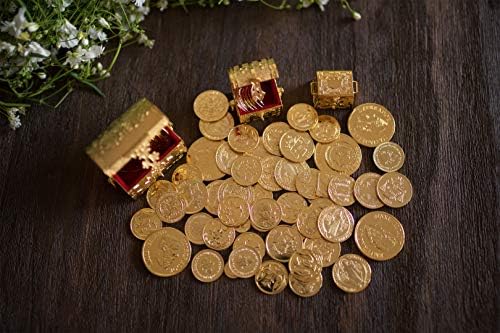 NHV NH 24K רוז זהב מצופה זהב מצופה מטבעות אחדות עם מארז תצוגה דקורטיבי, קופסת אוצרות ופלטת כסף, טקס ארס קלאסי מזכרות, סט מתנה לאישור יפה