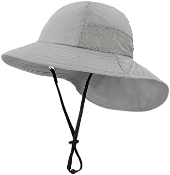 תינוק שמש כובע פעוט ילדים בנות שמש כובע עד 50 + הגנת חוף כובע רחב שולי צוואר דש דיג כובעי עבור בנות בני