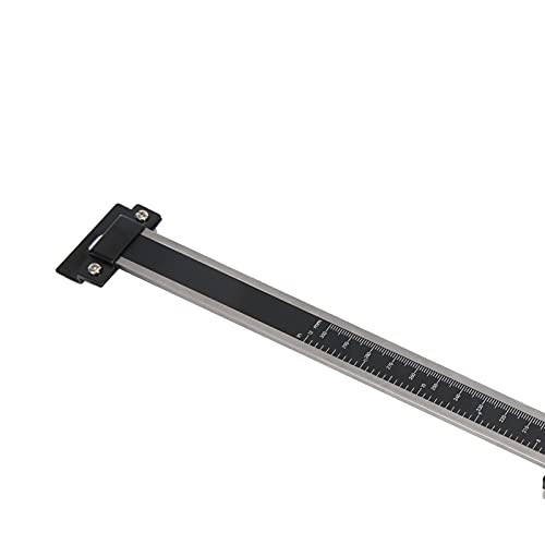 קליפר ורנייר, מדידה אנכית דיגיטלית מדידה אלומיניום סגסוגת מד סרגל כלי מדידה תעשייתית עם מסך תצוגה LCD, 0-300 ממ