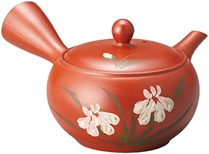 Akumu Ayame Teapot, 6.7 x 5.9 x 3.1 אינץ ', כלי שולחן יפניים