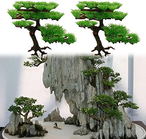 קישוט מלאכותי של Baoblaze לאקווריום ירוק, 1