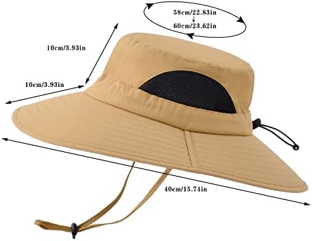כובעי חוף קרם הגנה קיץ לנשים כובע שמש חוף קז'ז