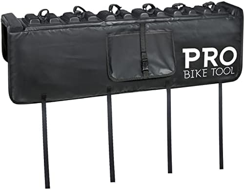 כלי אופניים פרו כרית דלת זנב לאופני הרים - רפידות אופניים של משאיות פרימיום לשימוש עם אופני הרים - שטח ל 6 אופניים