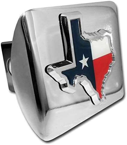Elektroplate State of Texas דגל בצבע טקסס כיסוי תקלה מתכת שחורה